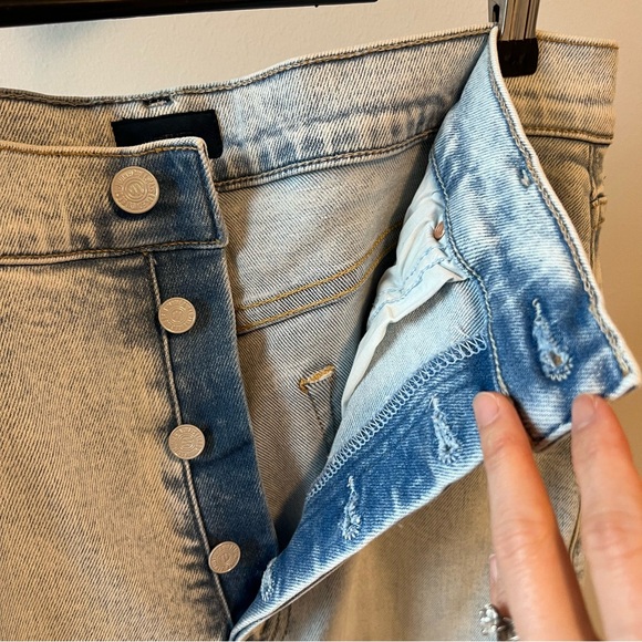 Mother the tomcat roller wide leg jeans - Picture 5 of 9